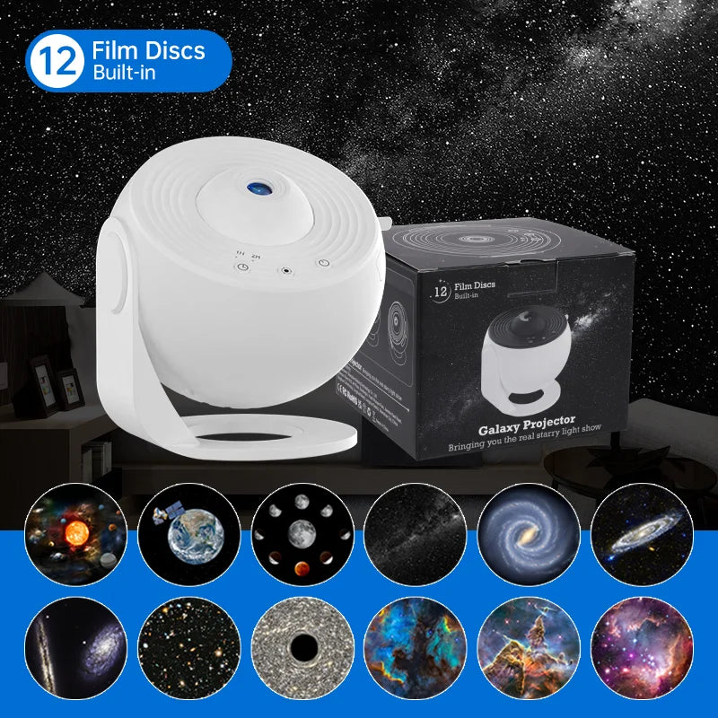 Proiettore Galassia 12in1 Cielo Stellato Bluetooth