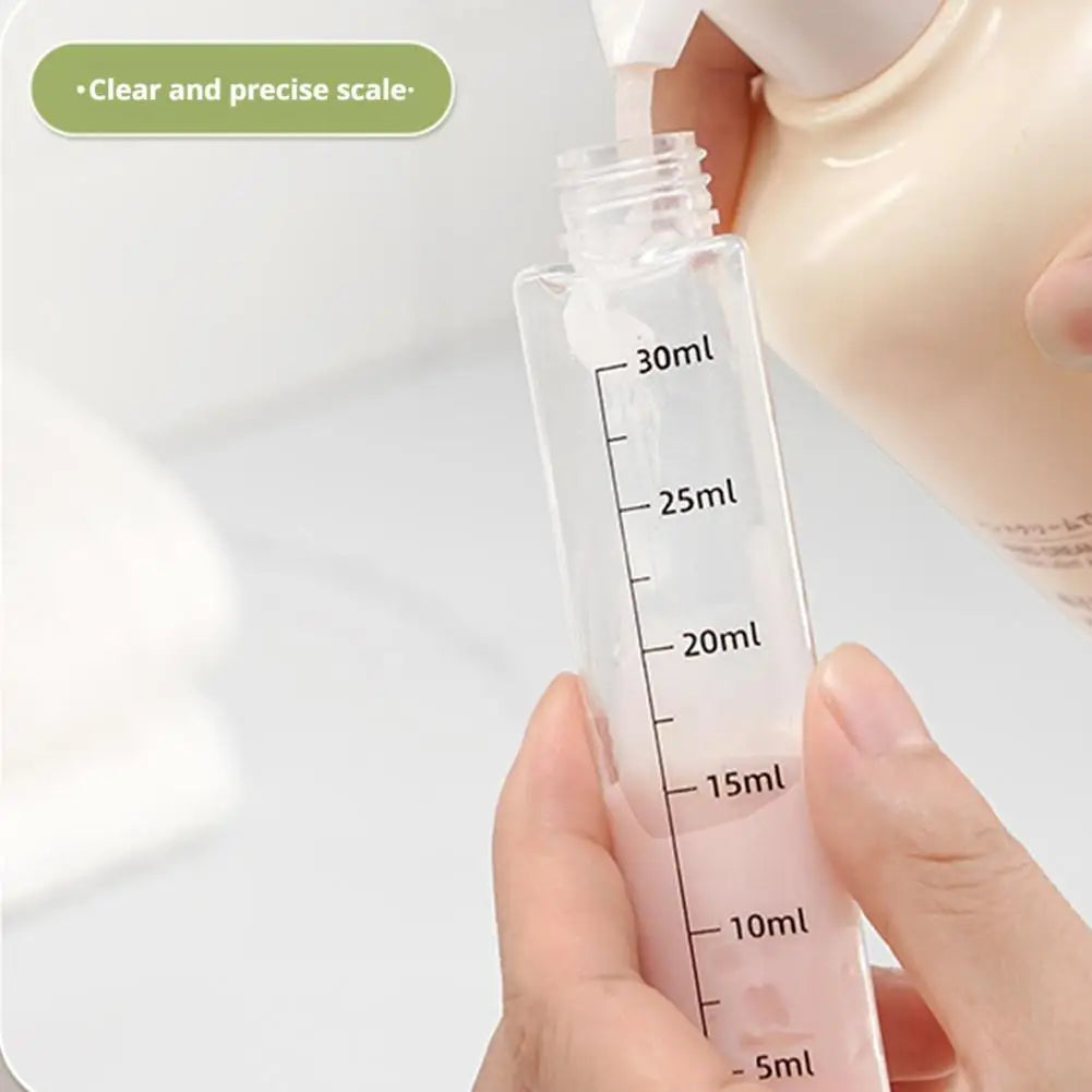 4 In 1 Travel Dispenser Portable Travel Bottles Leak Proof Leakproof Travel Container For Perfume Shampoo Conditioner Lotion