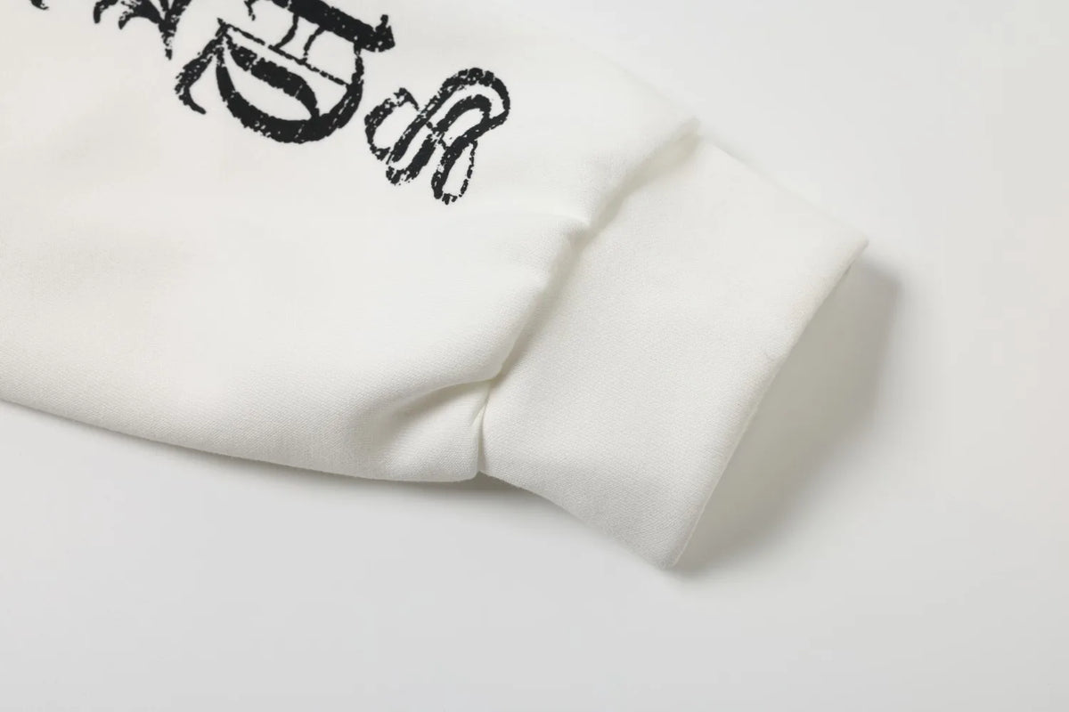 Felpa con Cappuccio Gotica Unisex con Zip, Effetto Lavato e Borchie, Cardigan con Finitura Spray, Top
