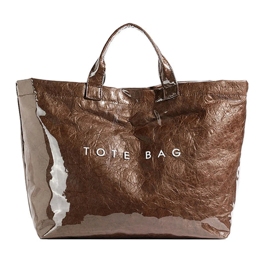 Borsa Tote Grande PVC