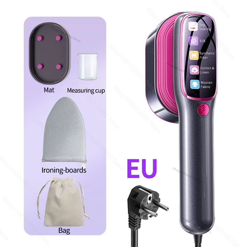 Ferro da stiro a vapore portatile Piroscafi per indumenti Stiratura Macchina multifunzionale Stiratrice portatile da viaggio Stiratrice per indumenti