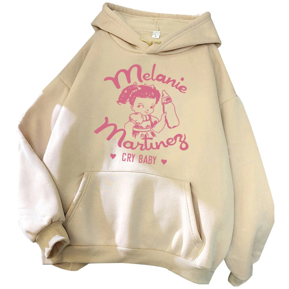 Felpa con cappuccio Melanie Martinez Felpa Cry Baby Moda Harajuku Felpe con cappuccio Hip Hop unisex