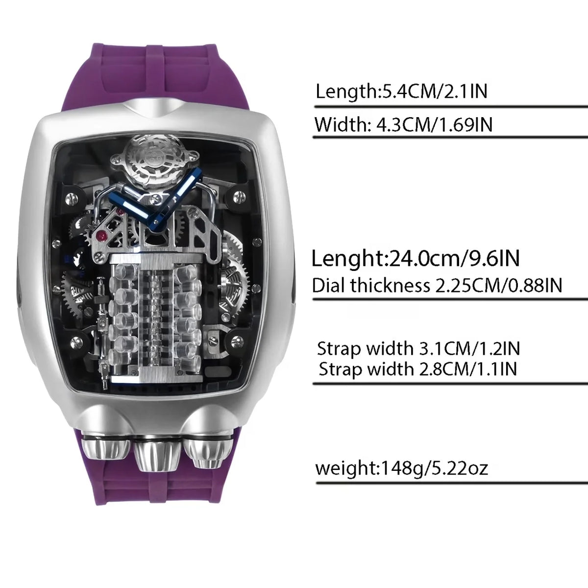 Orologi da Uomo di Lusso, Marca Top, Orologio Automatico Sportivo NH05, Impermeabile, Meccanico, Montre