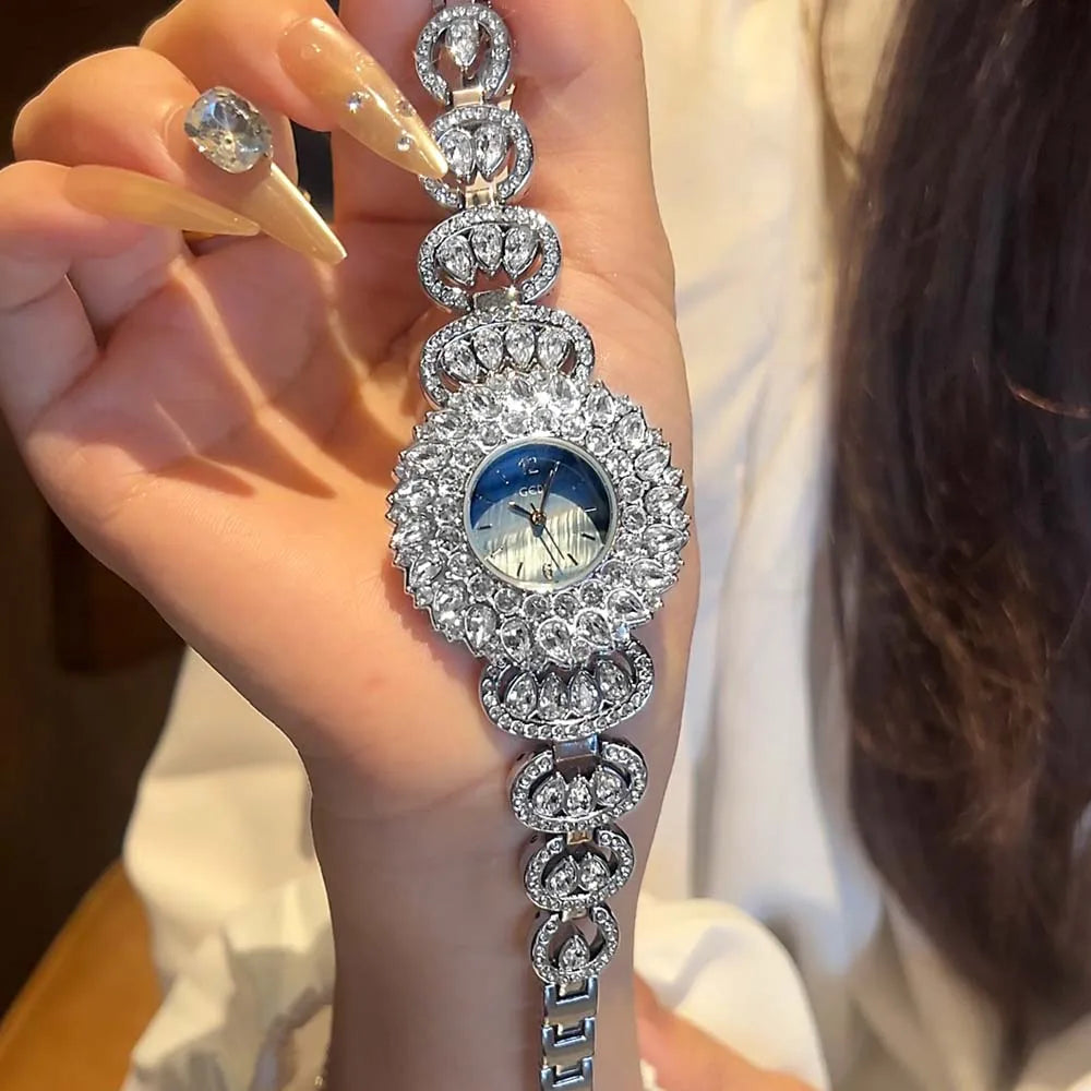 GEDI Orologi da donna Cielo stellato Bracciale alla moda Madre - di - Perla Regali da donna di lusso squisiti Orologio al quarzo da donna
