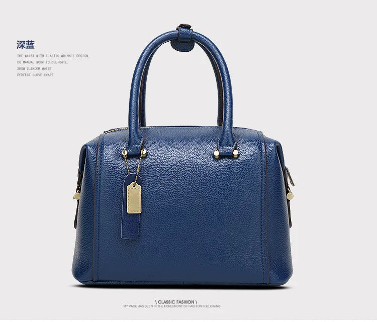 2026 Borse da donna solide di nuova moda Borse a tracolla da donna in pelle Pu di design europeo Borsa a tracolla di lusso di marca per ragazza femminile