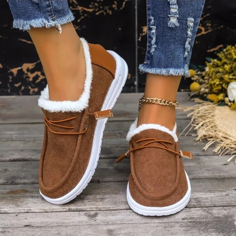 Stivali Casual in cotone stivali invernali nuova piattaforma sportiva scarpe da lavoro moda donna inverno nuovi stivali di peluche caldi di lusso