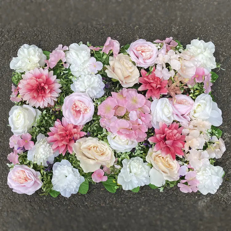 2025 Artificial Flower Walls 40x60cm Flower Wall Panel Room Decoration Wedding Decoration Birthday Party Backdrop Home Decor
