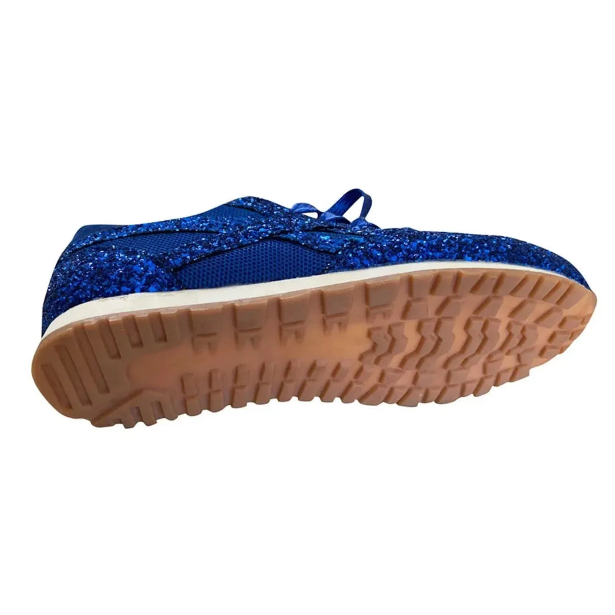 2025 nuove scarpe da ginnastica piatte da donna scarpe vulcanizzate Bling casual da donna scarpe da donna all'aperto con plateau in rete con lacci taglie forti