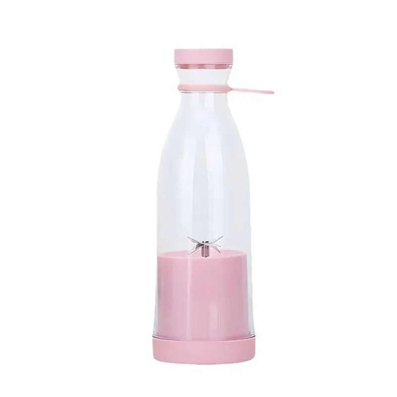 Mini exprimidor de botellas de vino 420ml Mezclador portátil con carga USB Vaso exprimidor multifuncional eléctrico para el hogar