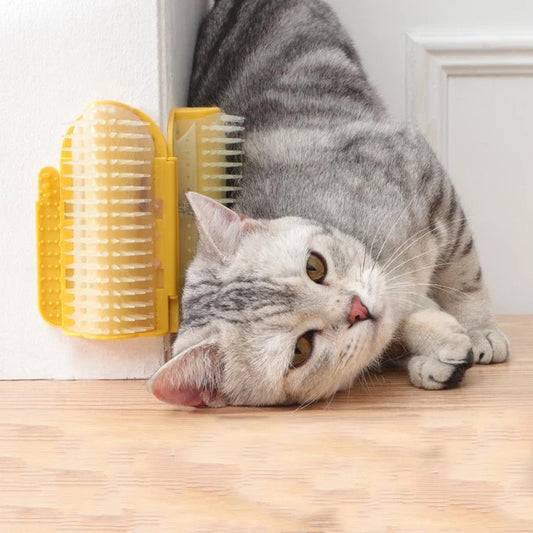 Pet brush Comb Cat self grooming brush Dog cat corner brush Corner massage comb cat grooming brush cat