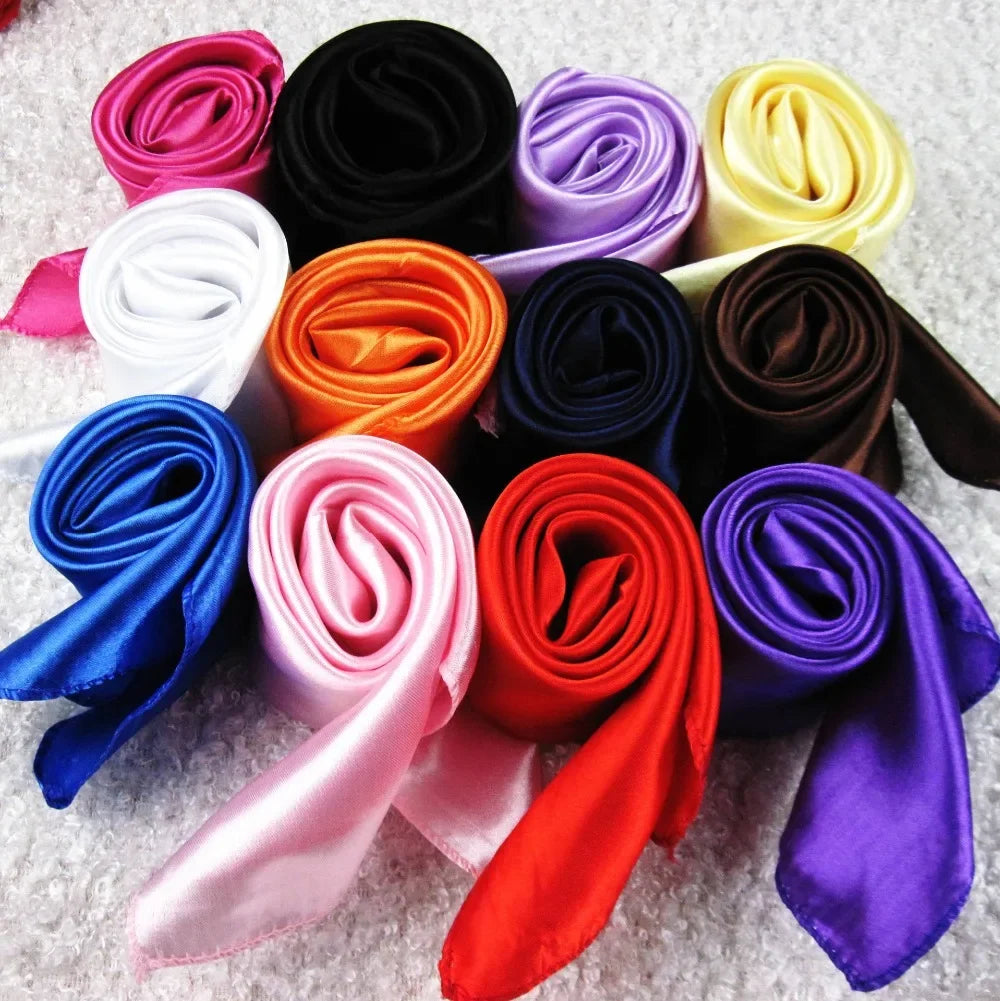 Foulard Fascia Capelli Effetto Seta Elegante
