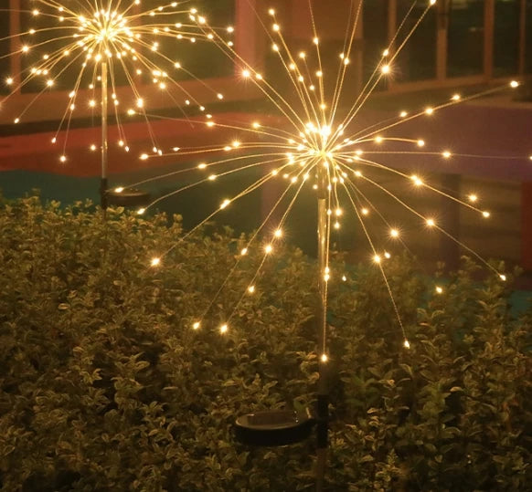 Luci Solari LED Fuochi d'Artificio Impermeabili
