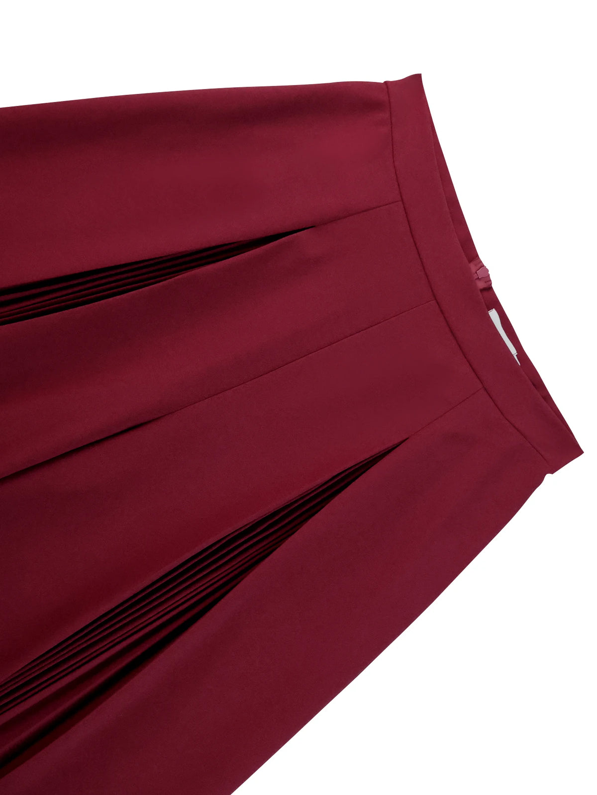 Pantaloni Eleganti a Pieghe a Vita Alta con Spacco, Gamba Larga, Casual, alla Moda, Comodi, Lunghi, da Donna, per Ufficio, Stile Palazzo Dritti