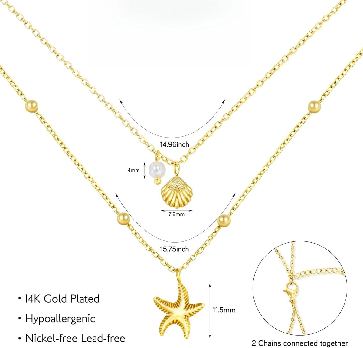 Collana Conchiglia Estiva