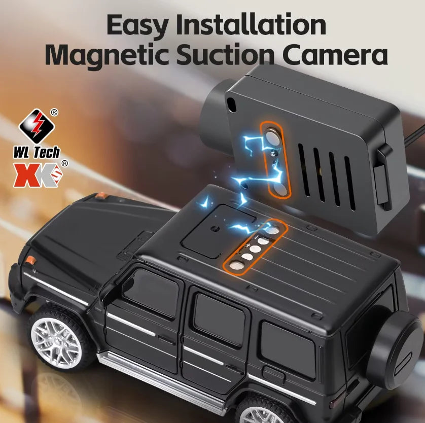 WLtoys 6406 1/64 Mini RC Car with 720P FPV Camera Wifi APP Control 2.4G Reomte Contorl Racing Vehicle Toy for Children