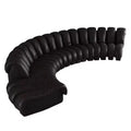 Modern minimalist serpentine modular sofa, suitable for villa living rooms and large apartments