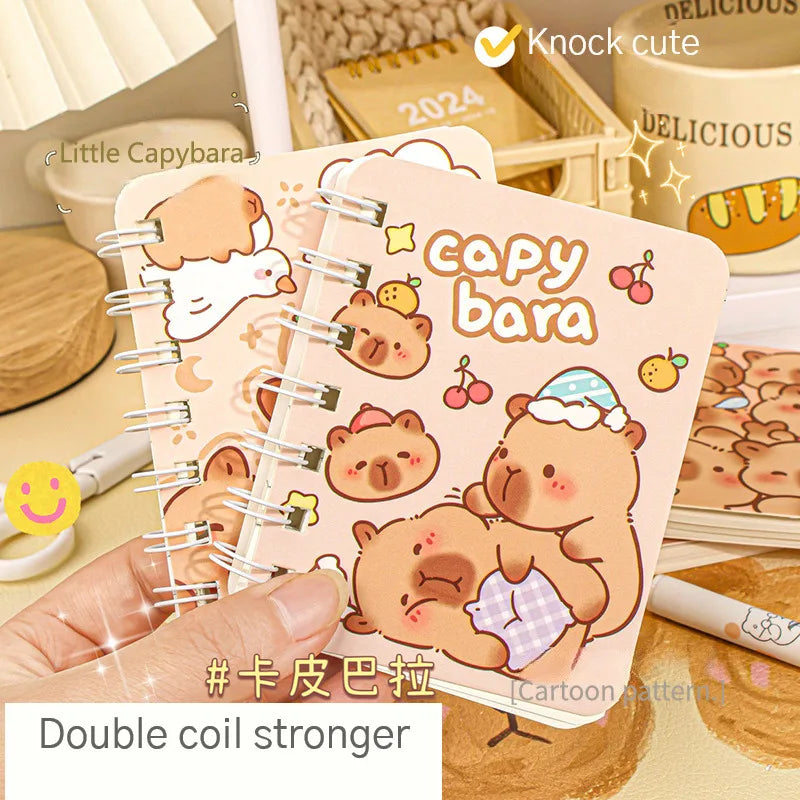 Taccuino a Spirale Capybara Formato A7
