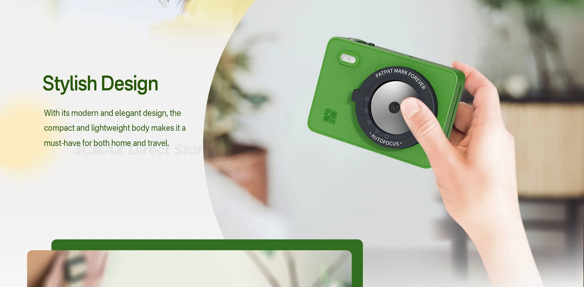 HPRT Z5/Z5S Instant Camera 300DPI Portable Mini Color Photo Printer Instant Camera Machine