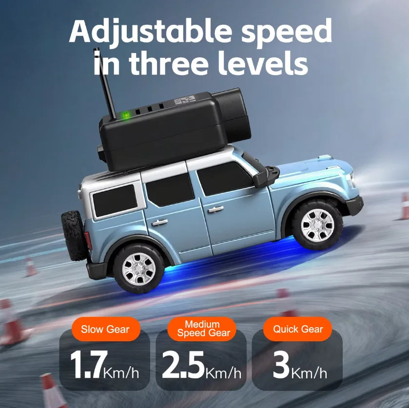 WLtoys 6406 1/64 Mini RC Car with 720P FPV Camera Wifi APP Control 2.4G Reomte Contorl Racing Vehicle Toy for Children