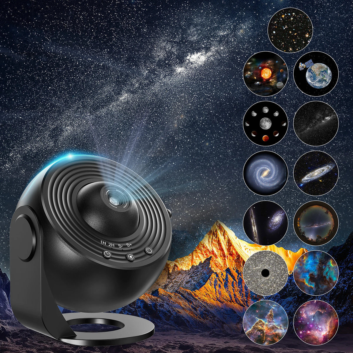 Proiettore Galassia 13in1 Sistema Solare per Camerette