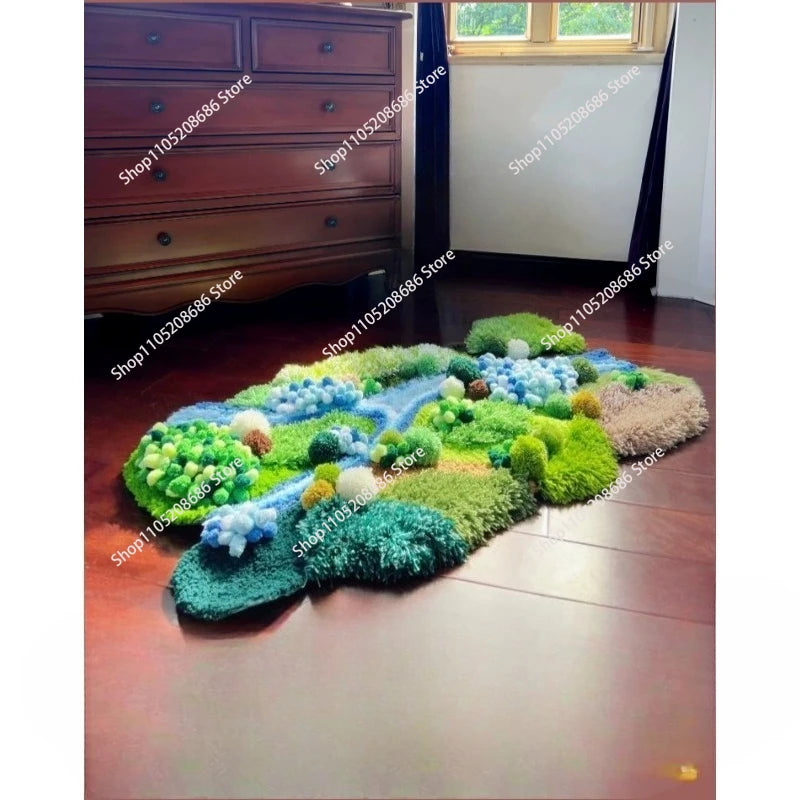 Sang Salt Lake Moss Carpet Material Pack Handmade Gifts Bedside Atmosphere 1pcs
