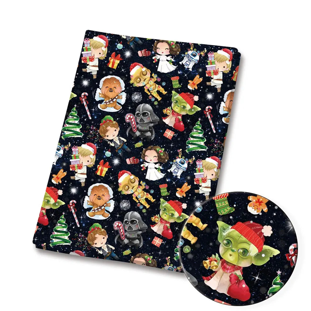 BEAST KINGOM co-branded cartoon 140x50CM fabric cartoon patchwork children's home textile sewing doll skirt curtain girl skirt 1