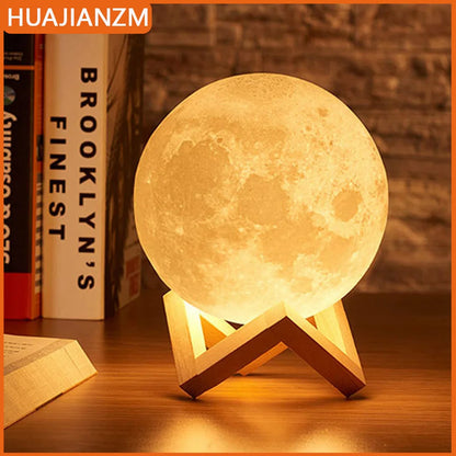 Lampada Luna con Supporto