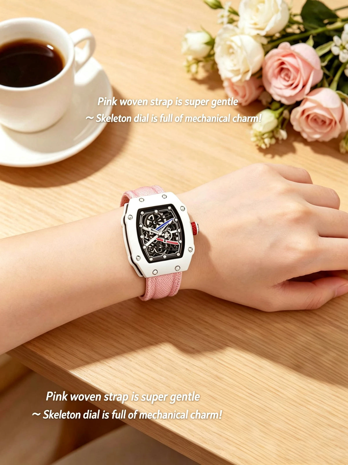 Nuovo orologio sportivo al quarzo alla moda per uomo e donna, serie Ultra-Thin Barrel, trendy e alla moda, con display luminoso, cinturino in silicone, movimento al quarzo elettronico, adatto per uomo, regalo ideale per San V