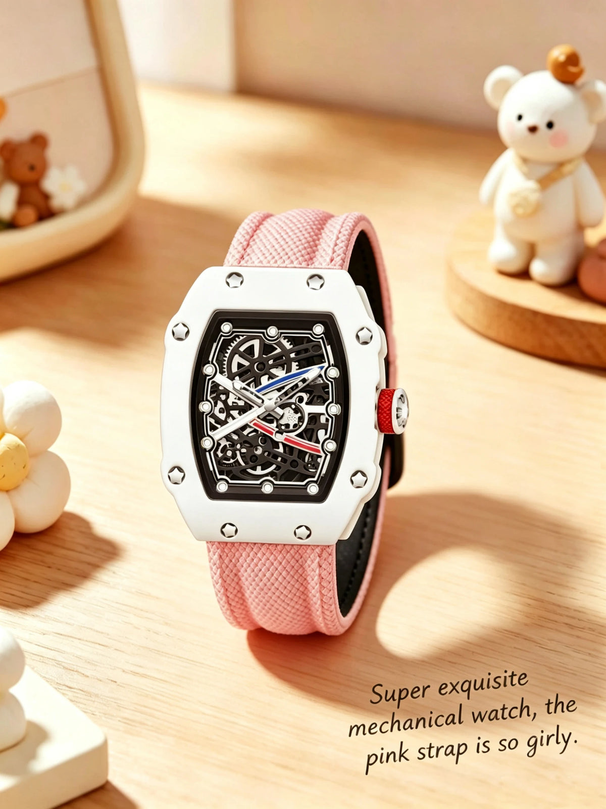 Nuovo orologio sportivo al quarzo alla moda per uomo e donna, serie Ultra-Thin Barrel, trendy e alla moda, con display luminoso, cinturino in silicone, movimento al quarzo elettronico, adatto per uomo, regalo ideale per San V