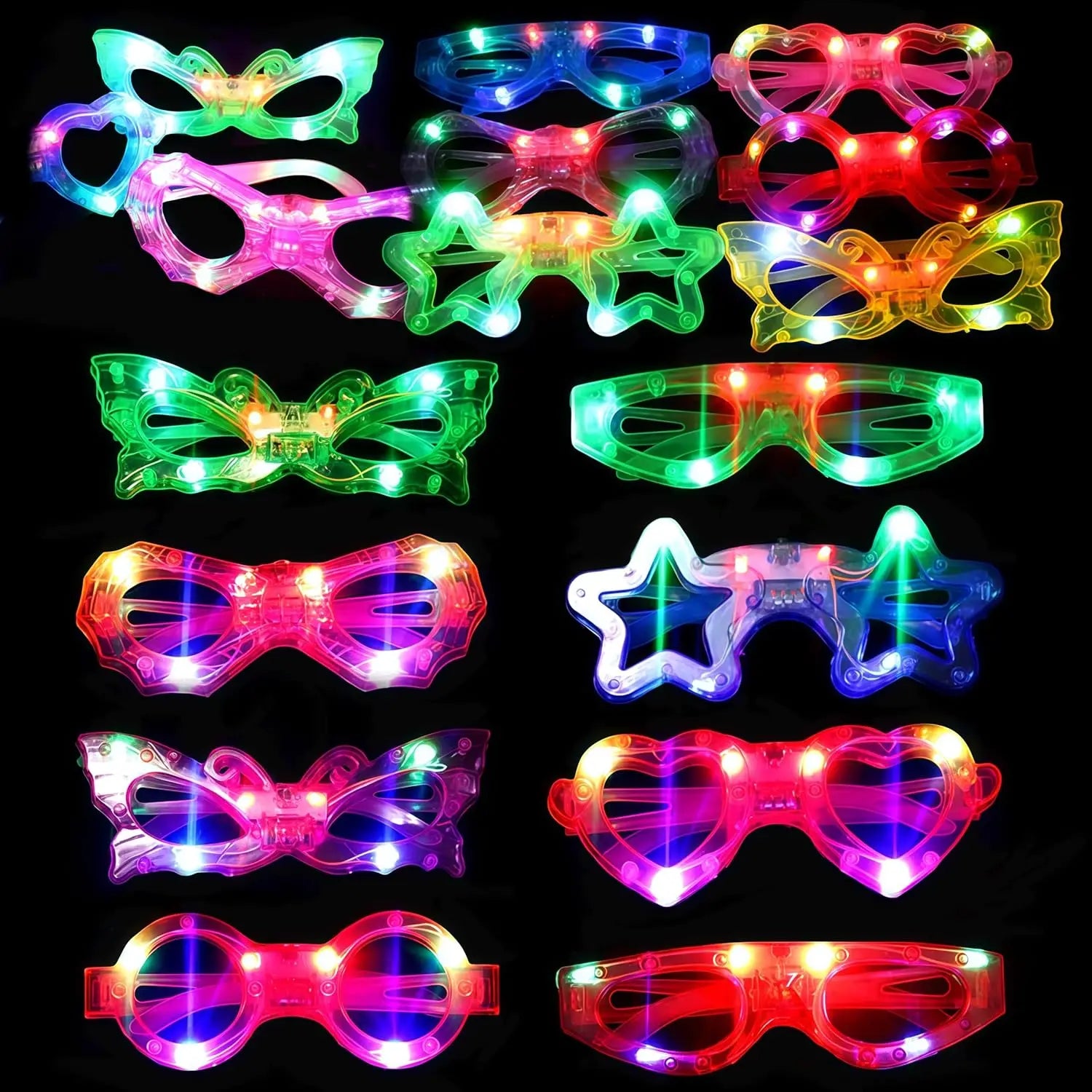 Occhiali LED Feste