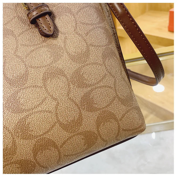 Borsa Stampata Francese 2026 Nuova Borsa a Tracolla Versatile Stile Retrò Lusso Moda Casual Europea e Americana