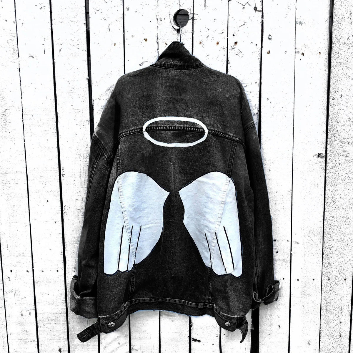 Cappotto di jeans da donna 2023 autunno nuova tendenza del risvolto letterario semplice cappotto di jeans Casual di grandi dimensioni