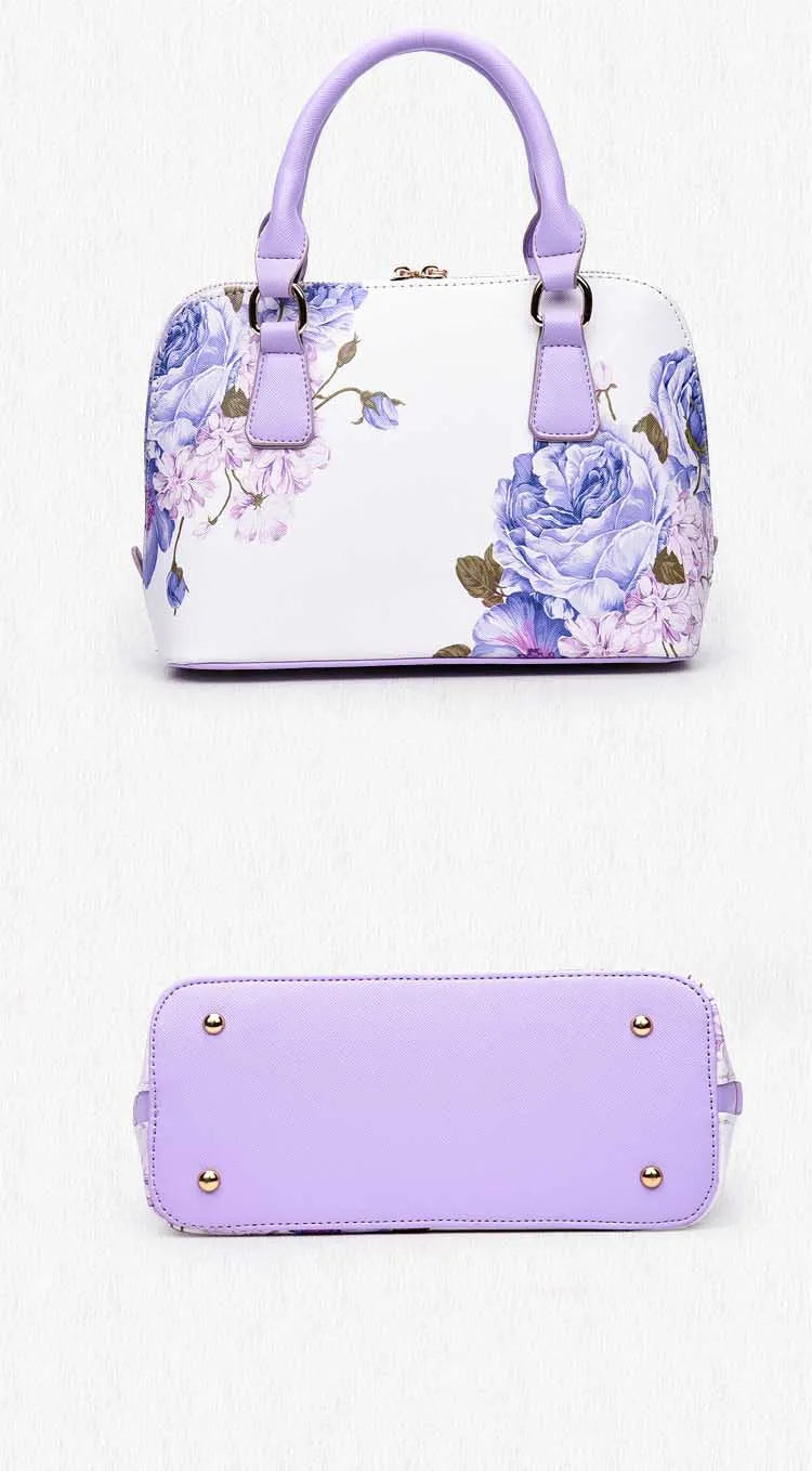 Hisuely Borse stampate firmate di vendita calda per borse da donna Shopper Shell eleganti borse a tracolla floreali
