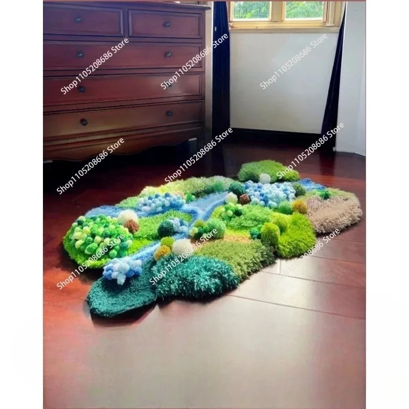 Sang Salt Lake Moss Carpet Material Pack Handmade Gifts Bedside Atmosphere 1pcs