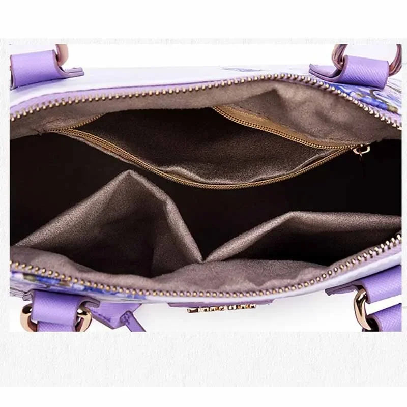 Hisuely Borse stampate firmate di vendita calda per borse da donna Shopper Shell eleganti borse a tracolla floreali