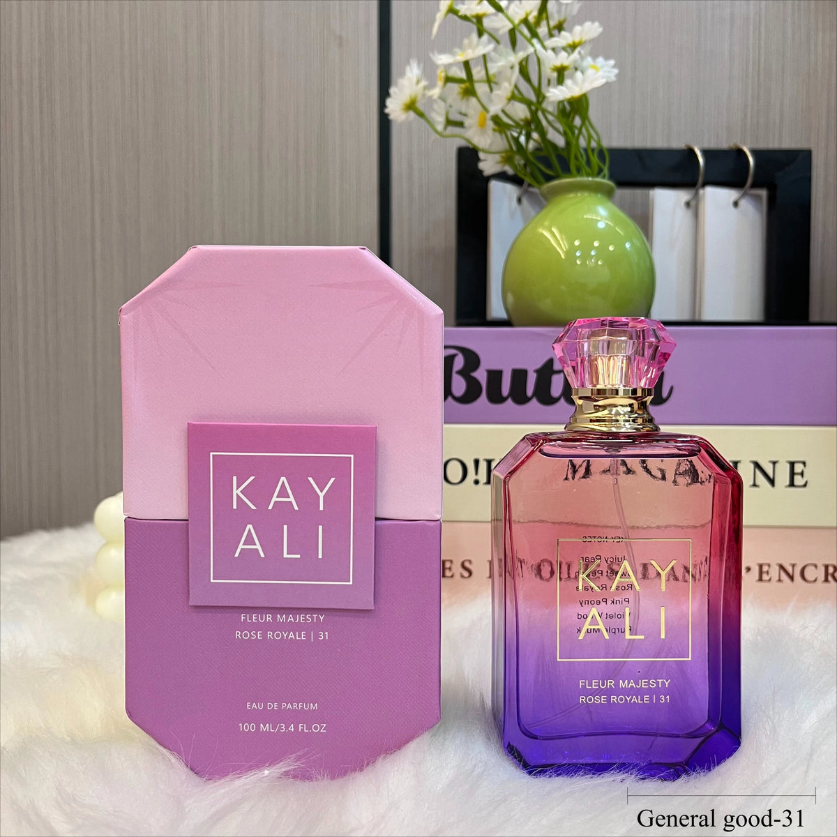 KAYALI 100ml Profumo da donna Fragranza fruttata floreale orientale a lunga durata con muschio di sandalo legnoso fresco e note eleganti