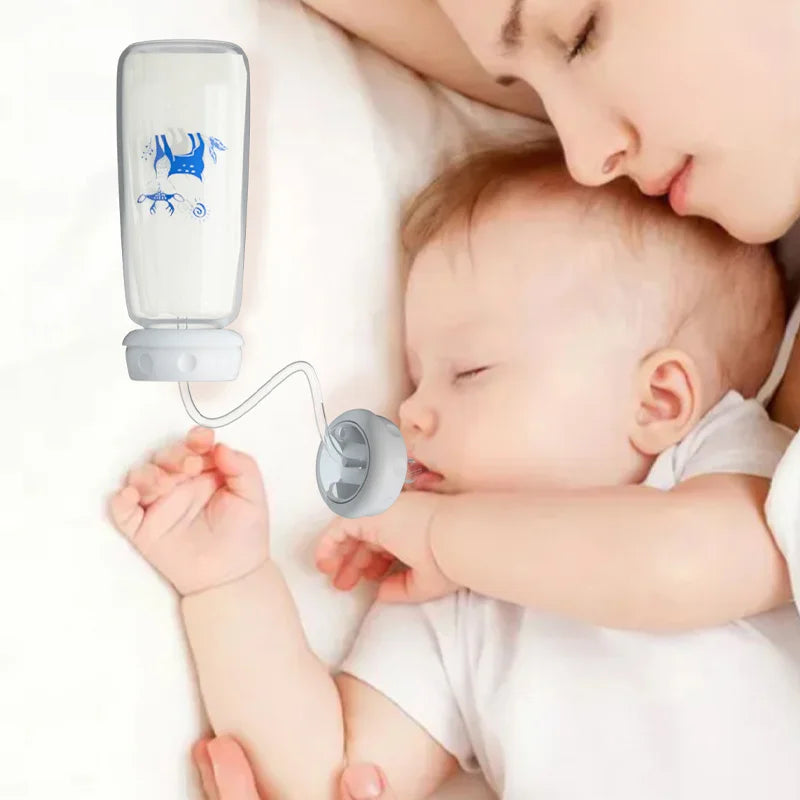 240ML 3M+ Hands-Free PP Baby Bottles,Milk Storage Bottle,Pacifier,Multi-Function Anti-Drop Gravity Ball Feeding Bottle, Bpa Free