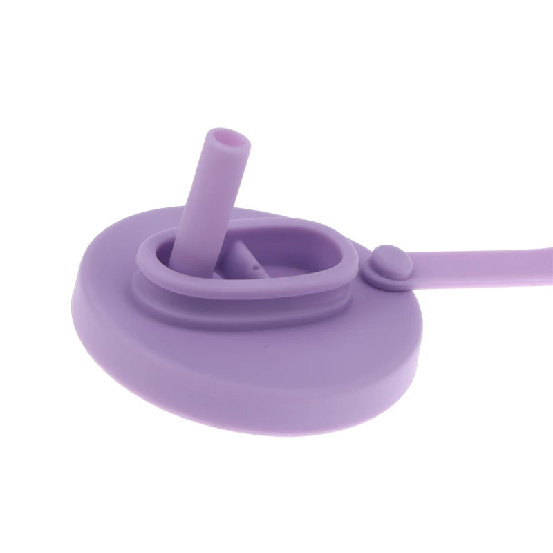 {MX} Creative Soda Can Sealed Cover Color Silicone Straw Beverage Can Cover For Canned Beverage Reusable Tank Lid