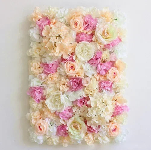 40X60CM Creative Artificial flower rose Flower wall wedding Artificial plants Background wall Christmas silk Modern decoration