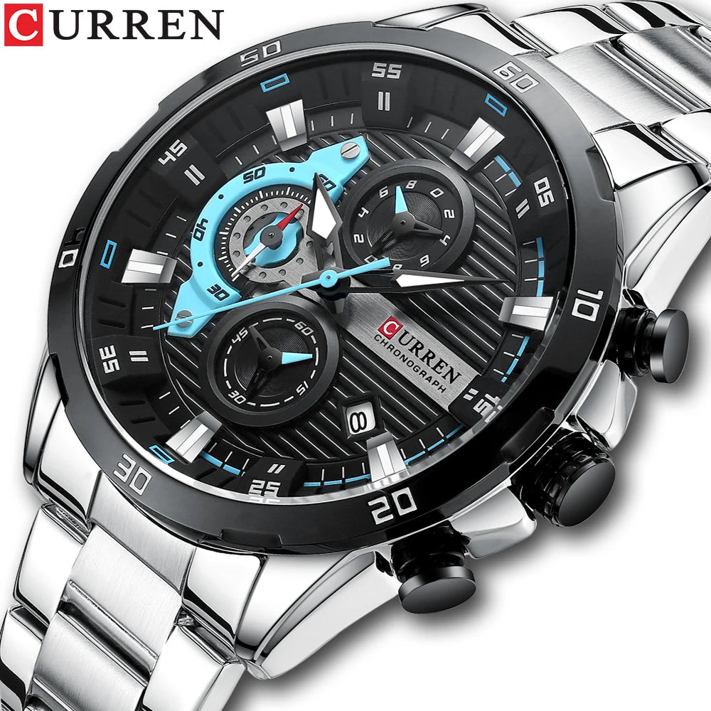 Orologio Uomo Sportivo Cronografo