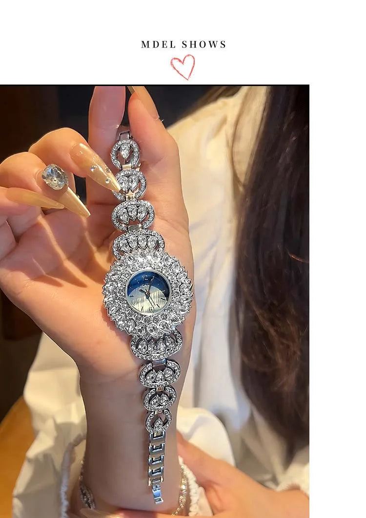 GEDI Orologi da donna Cielo stellato Bracciale alla moda Madre - di - Perla Regali da donna di lusso squisiti Orologio al quarzo da donna