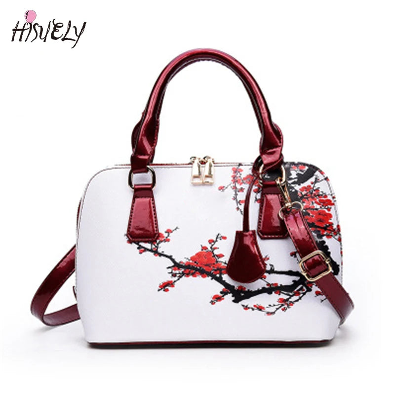 Hisuely Borse stampate firmate di vendita calda per borse da donna Shopper Shell eleganti borse a tracolla floreali