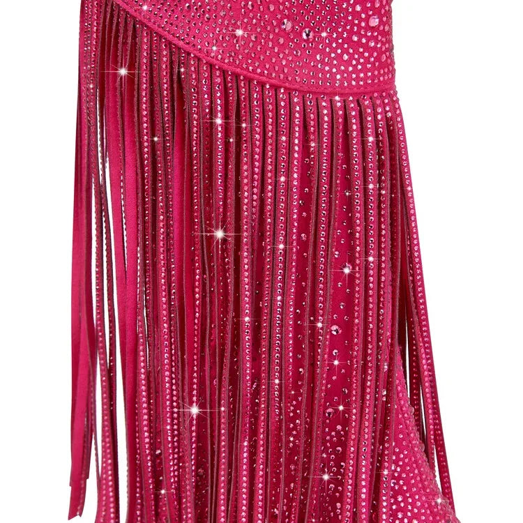 2024 nuovi stivali Chelsea al ginocchio con strass con cerniera nappe a punta moda lucida stivali da donna europei e americani 35-43