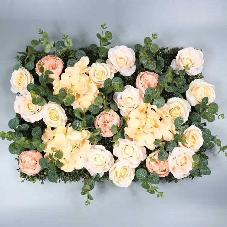 2025 Artificial Flower Walls 40x60cm Flower Wall Panel Room Decoration Wedding Decoration Birthday Party Backdrop Home Decor