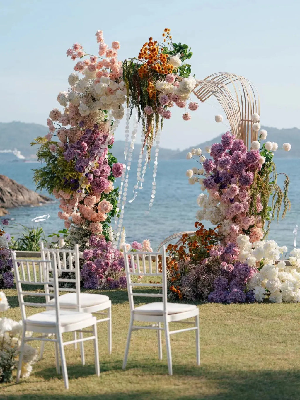 Creative Wedding Wall Decorative Wall Panels Pink Roses Rolled Up Flower Wall Background
