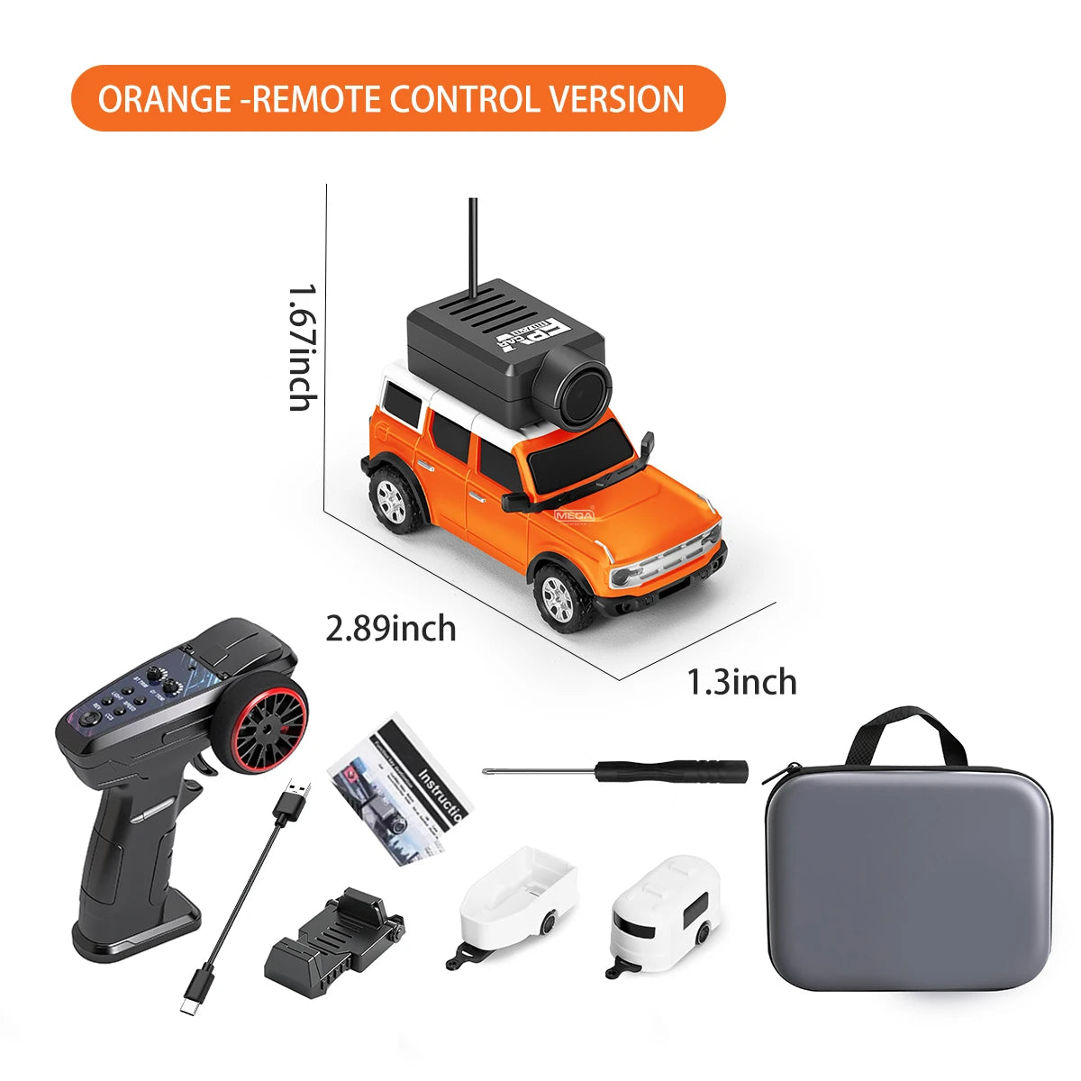 Auto RC WLtoys 6405/6406 con Tappeto Pista e Telecamera