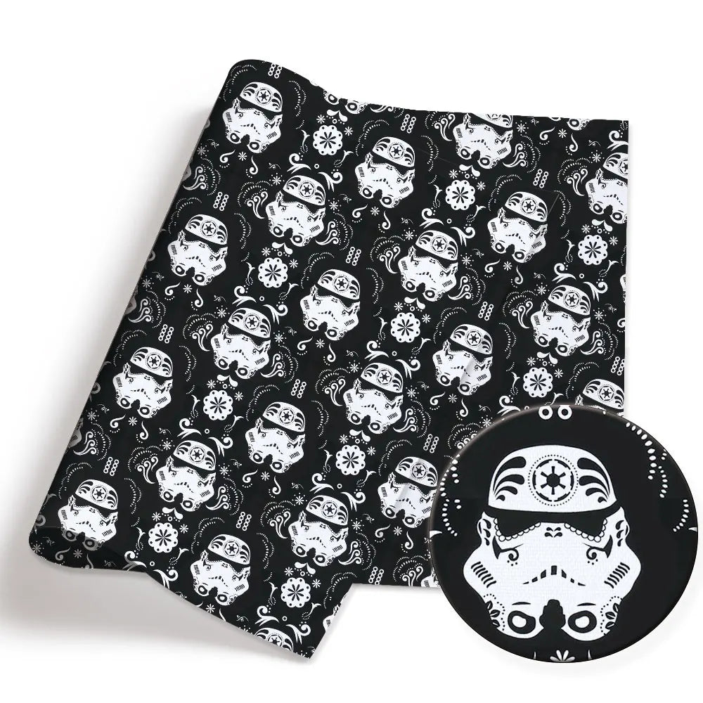 140x50CM Cartoon printed fabric  DIY star wars Cartoon Polyester/100Cotton/satin Fabric Patchwork Tissue Kid Sewing Doll Curtain