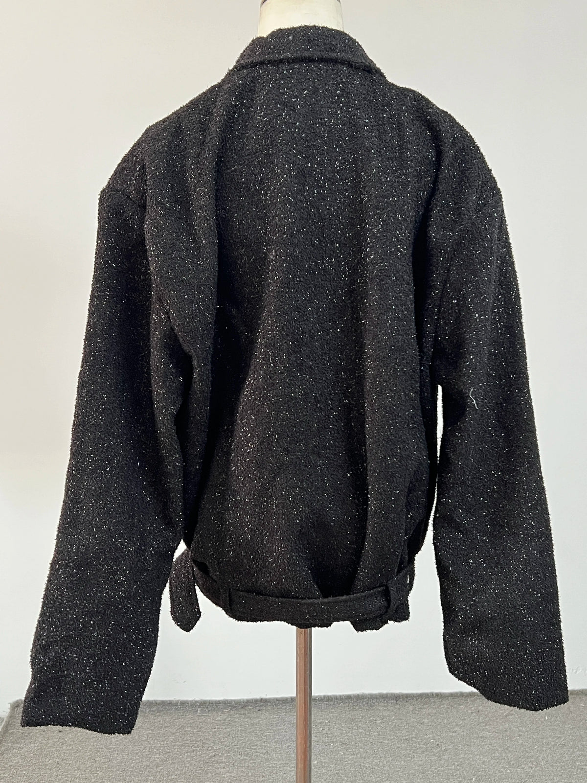 Cappotto blazer autunno inverno Giacca corta da abito corta con design nappa brillante di fascia alta Giacca bella stile coreano allentata estetica