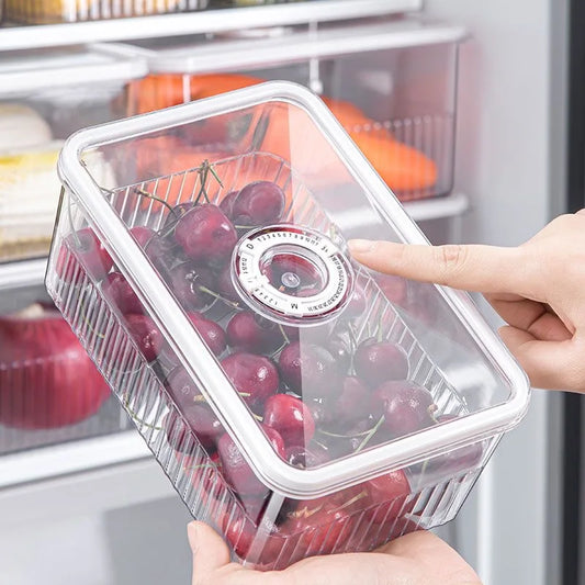 Organizer Frigo Trasparente Set Contenitori