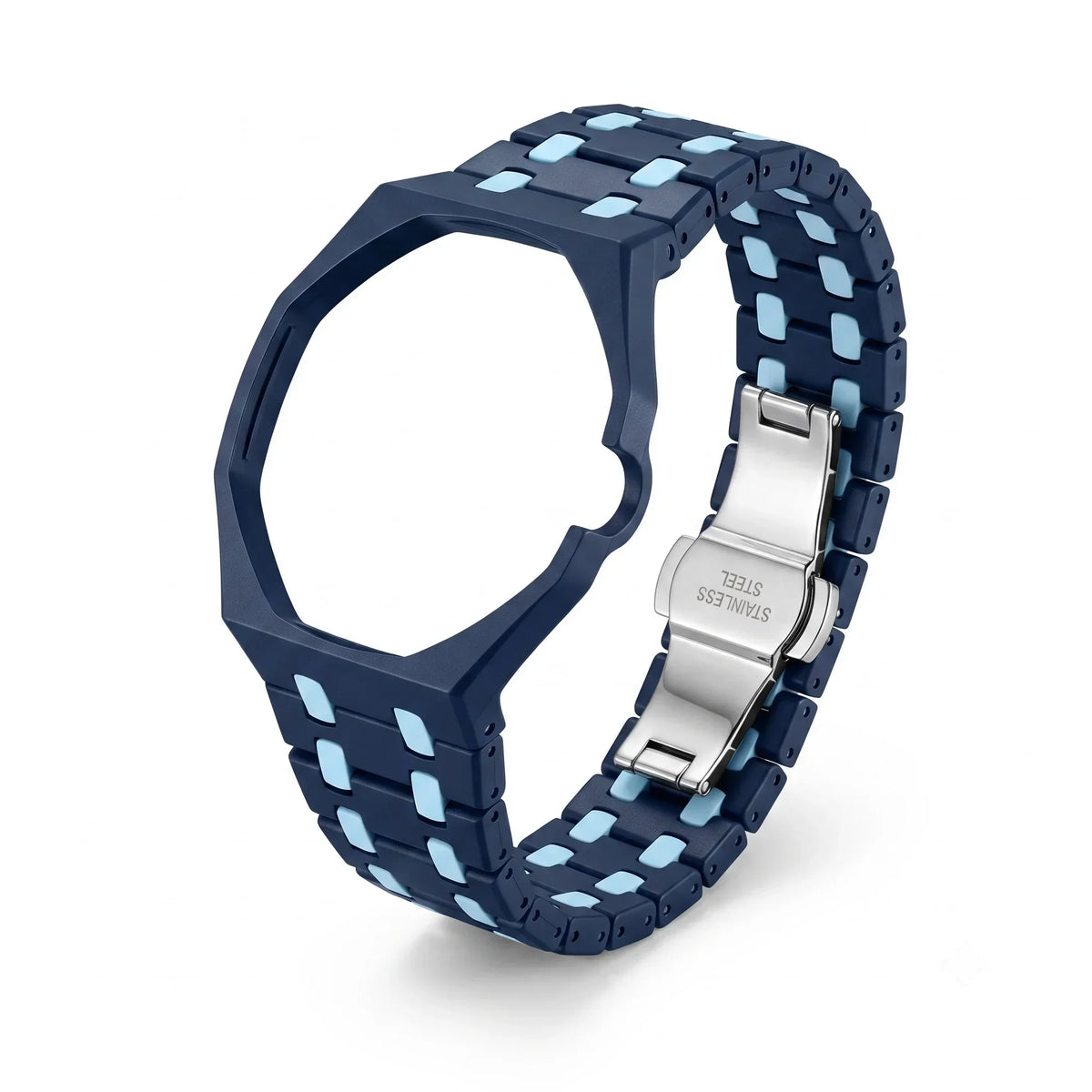 Kit di Modifica Leggero per Cinturino Orologio, Aggiornamento Bioceramico, Kit Cinturino e Cassa POP per Swatch X AP Royal Pocket